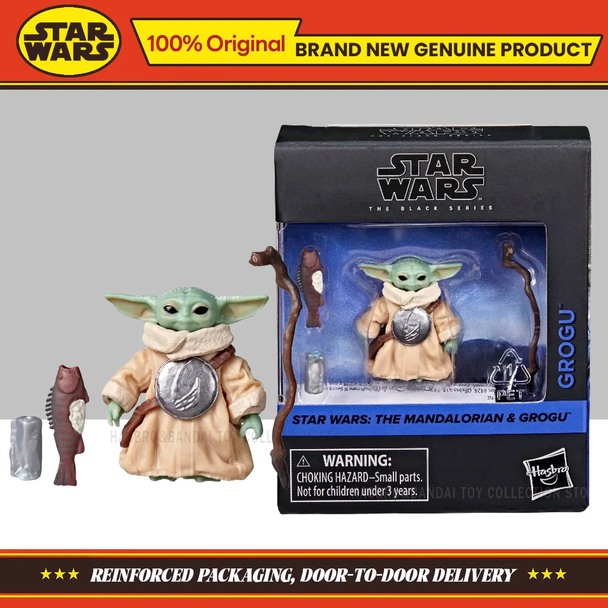 在庫あり-ハスブロ-スターウォーズ-ブラックシリーズ-マンダロリアン＆グローグ-1-12-アクションフィギュアコレクション-オリジナルモデルオーナメントギフト