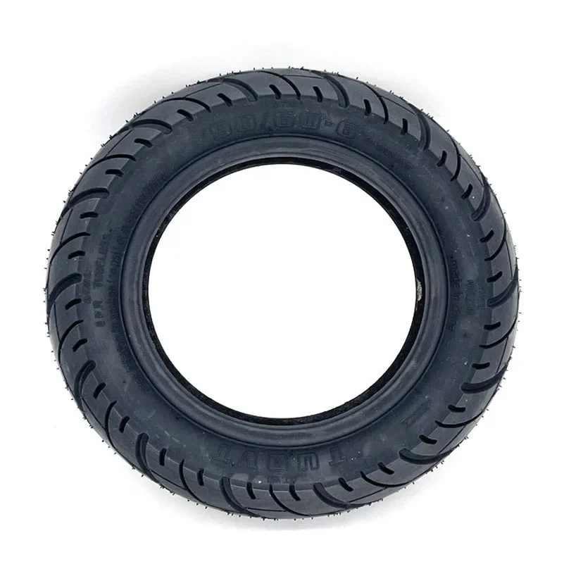 TUOVT 11 Inch Widened Wear-Resistant Anti-Skid Vacuum Tyre 90/60-6 Tubeless Tire for Electric Scooter