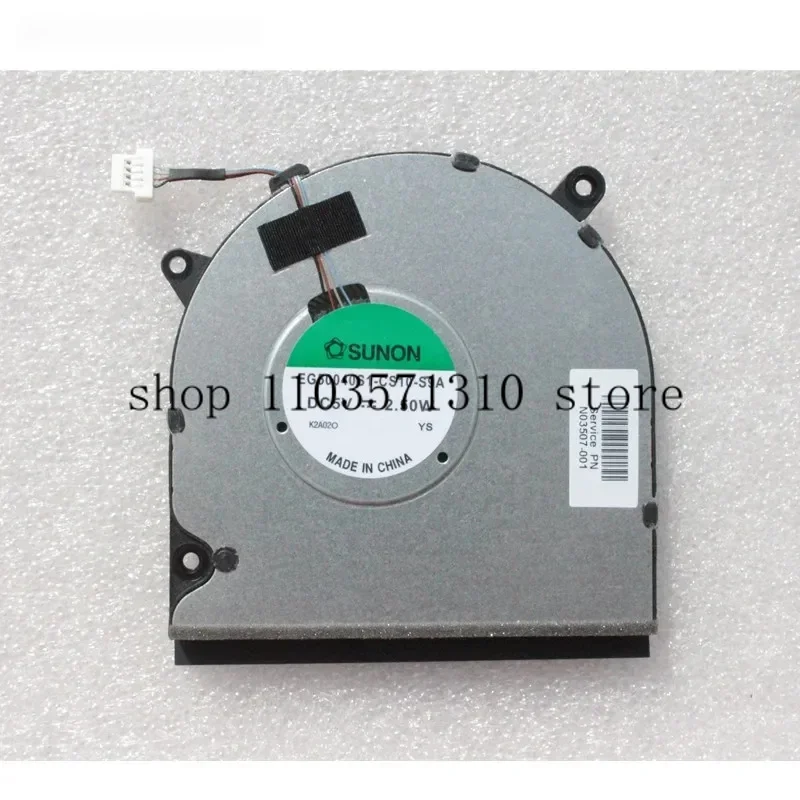 

N New laptop CPU cooling fan for HP Pavilion 15-eg2xxx 15-eg2100tu i5-1240P TPN-Q245 Sunon EG50040S1-CS10-S9A N03507-001