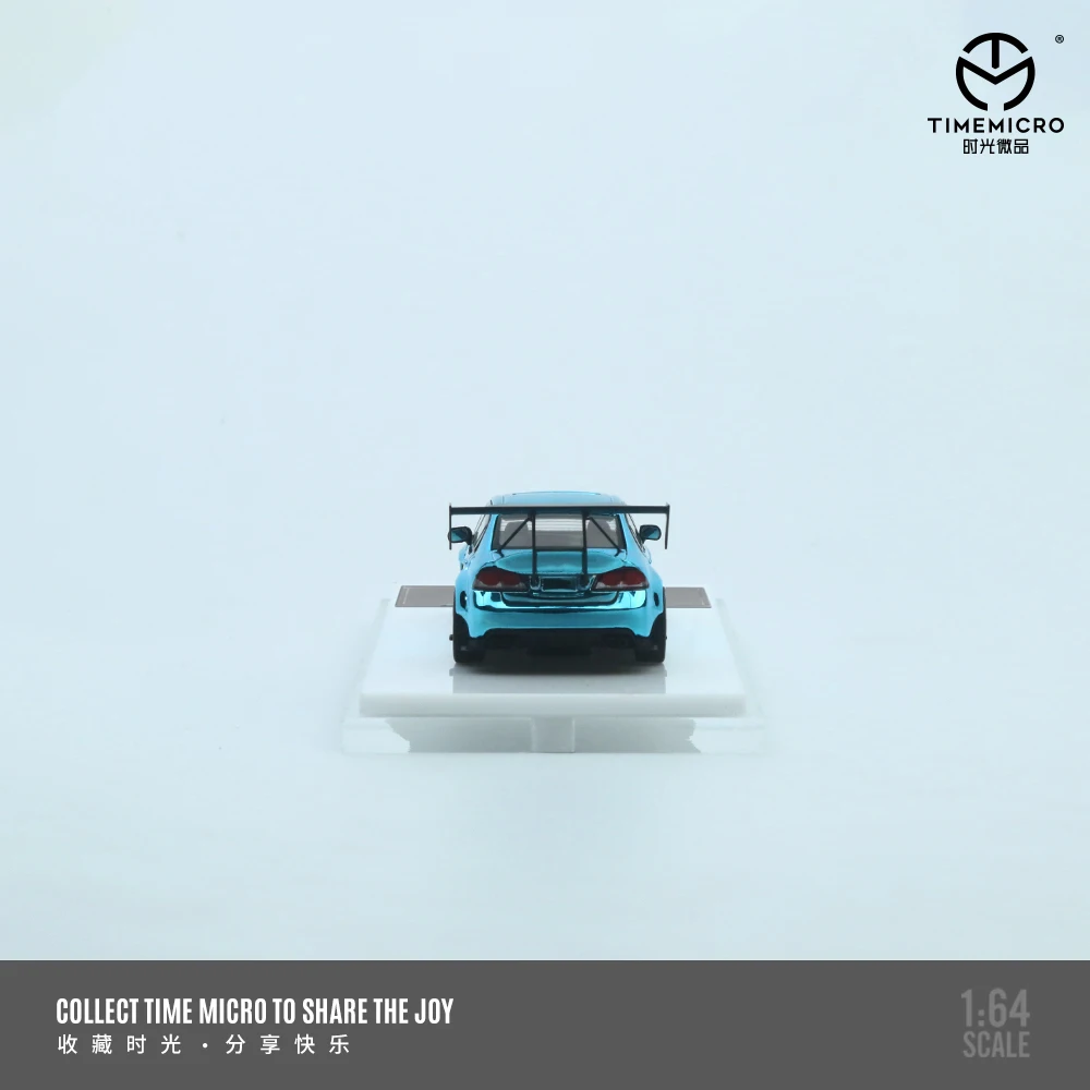 TIME MICRO 전기 도금 페인팅 시뮬레이션 합금 모델 자동차 컬렉션 및 디스플레이, 1:64