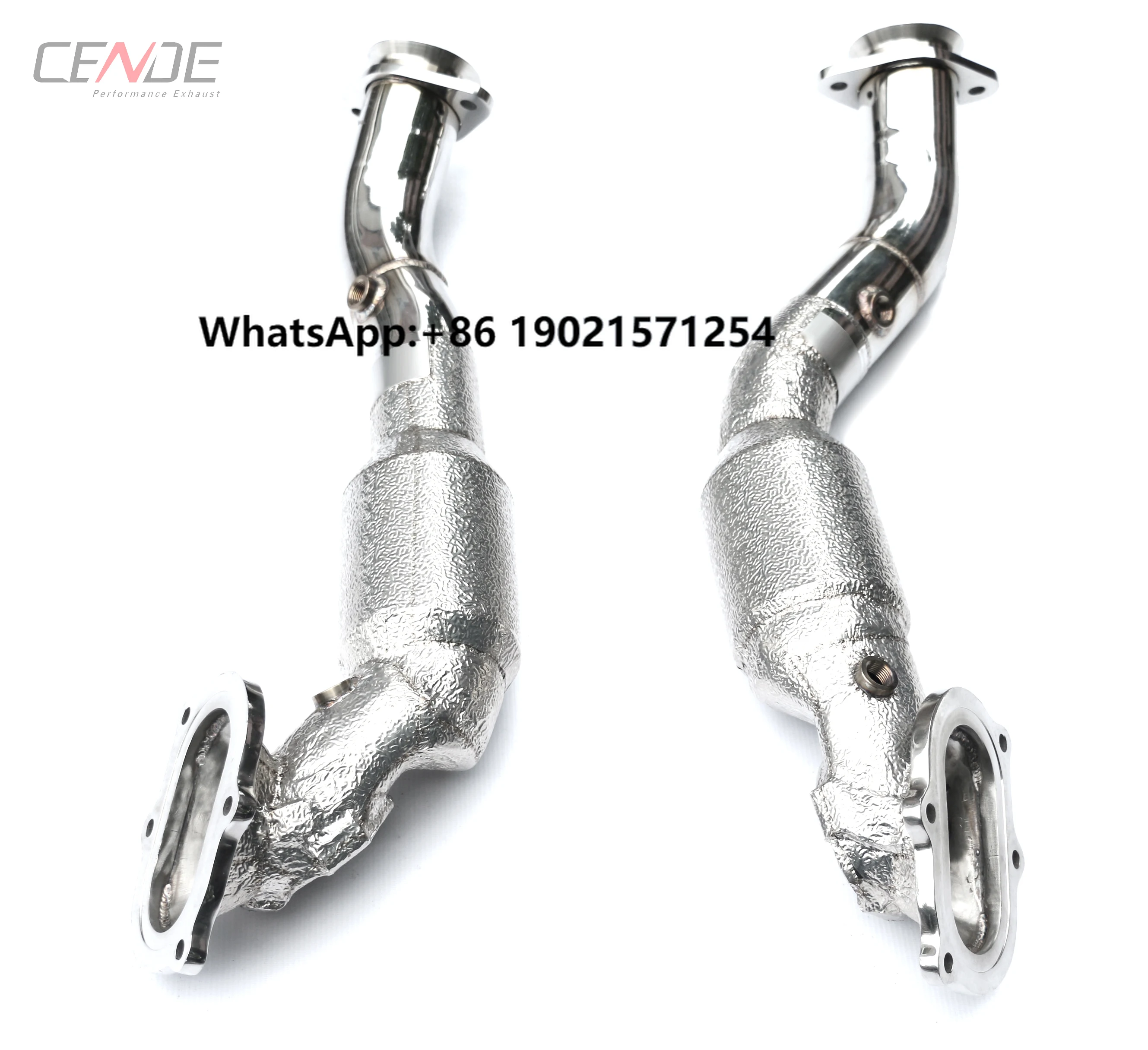 

High Quality 304 Stainless Steel Auto Parts Car Proformance Exhaust for CHEVROLET Corvette C7