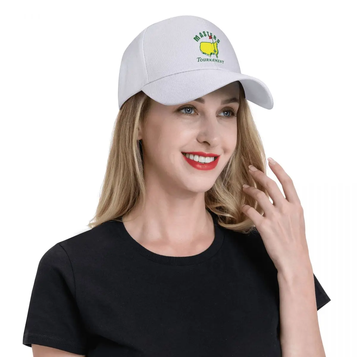 Fashion Unisex Masters Tournament Golf Logo Baseball Cap Adult Adjustable Dad Hat for Men Women Sports Snapback Hats