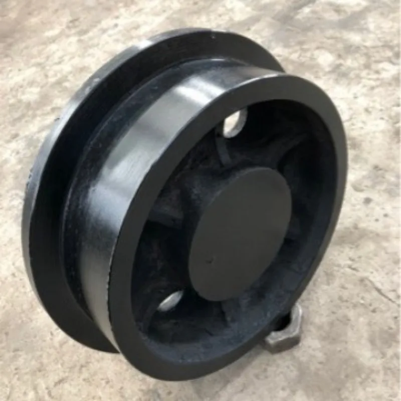 Track wheel T-wheel unilateral  heavy-duty H train high-speed rail supporting subway
