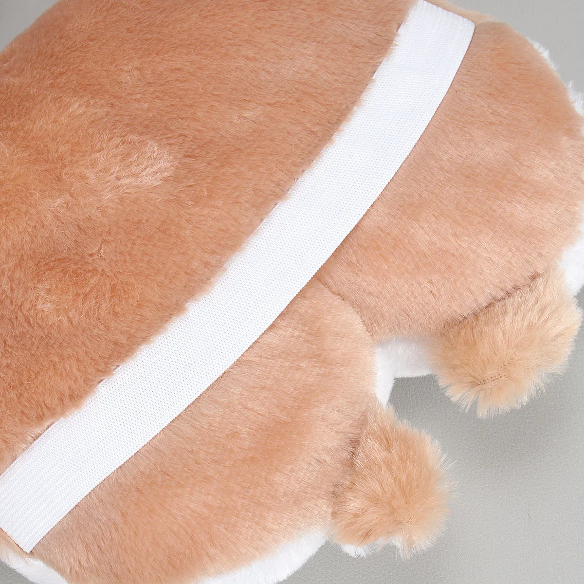 Travesseiro de pescoço para assento de carro, marrom corgi, encosto de cabeça macio, almofada automática para dirigir, relaxamento, conforto, travesseiros de bunda corgi