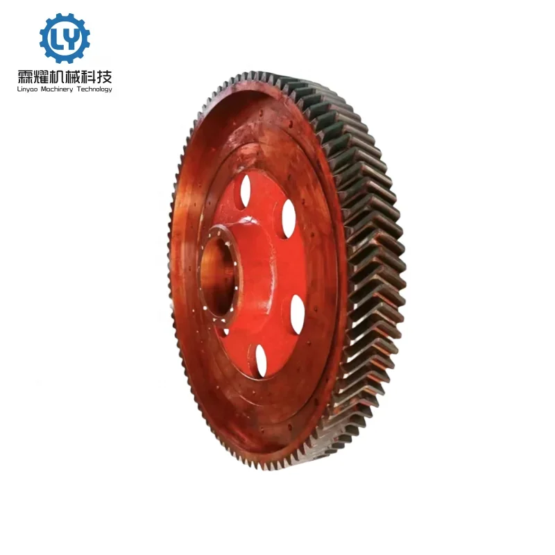 Luoyang High Quality Customized Large Size Metal Double Straight Gear for Industrial Equipments with OEM Construction