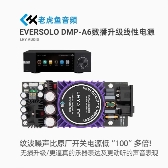 Eversolo A6 Master A8 Digital Broadcast Upgrade Linear Power Board Dedicated Filter Module Lossless Installation LHY