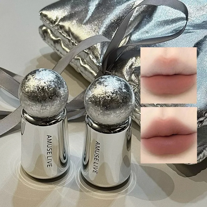 Matte Velvet Lip Mud Star Flash Galaxy Lip Gloss Non Transfer Long Wear Lipstick Soft Creamy Texture Waterproof Lip Tint Women