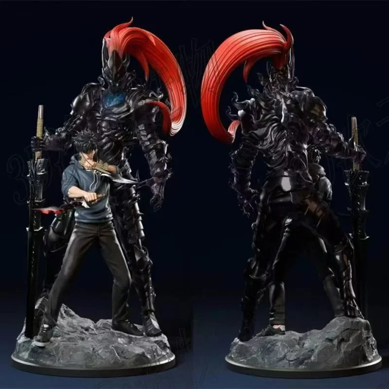 

Solo Leveling Sung Jinwoo IGRIS Unpainted Resin Model GK Mold Desktop Ornament Brithday Gift