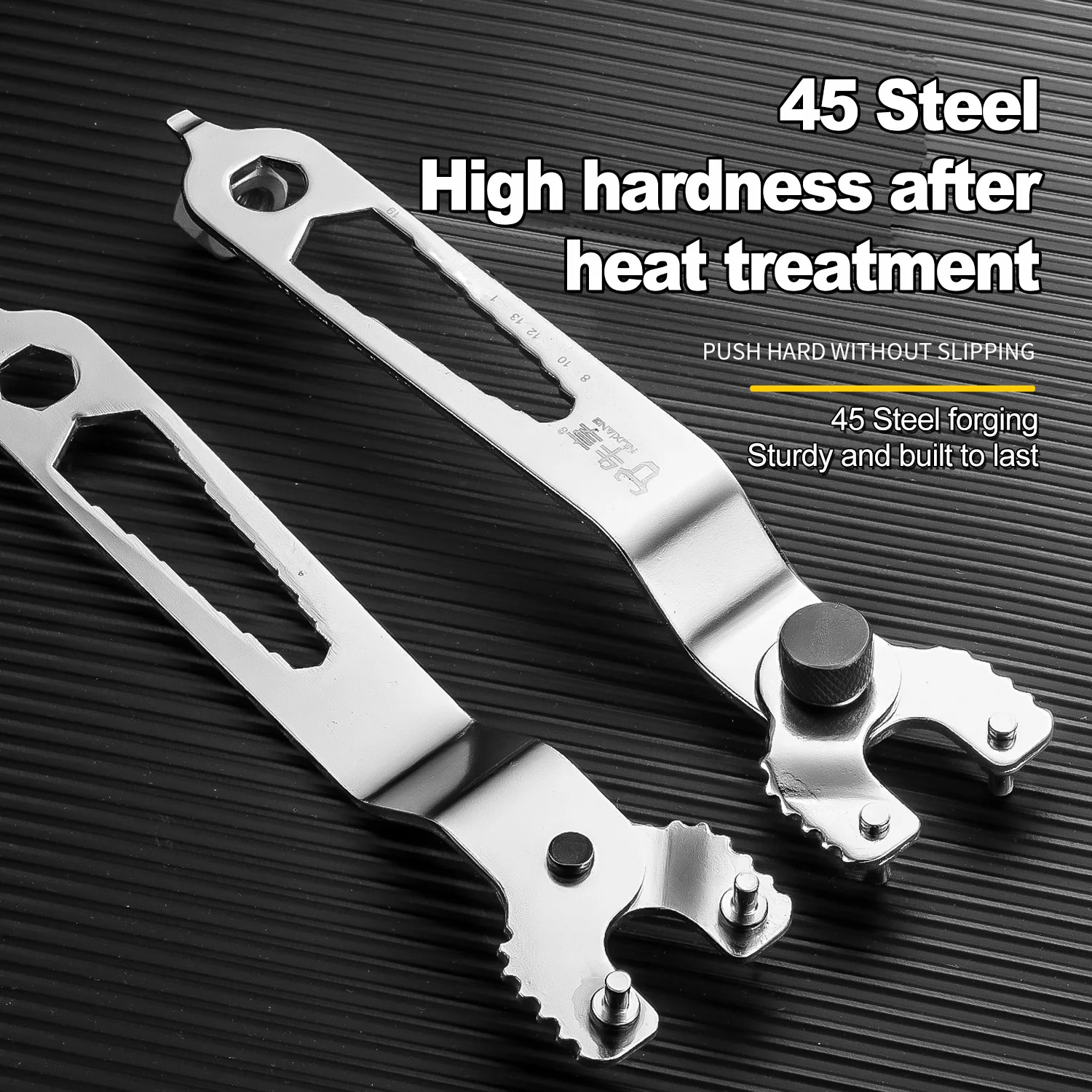 Dual-purpose Angle Grinder Machine Accessories Two Claw Wrench Thickened High Hardness Wrench For Angle Grinding Wheel Machine image 4
