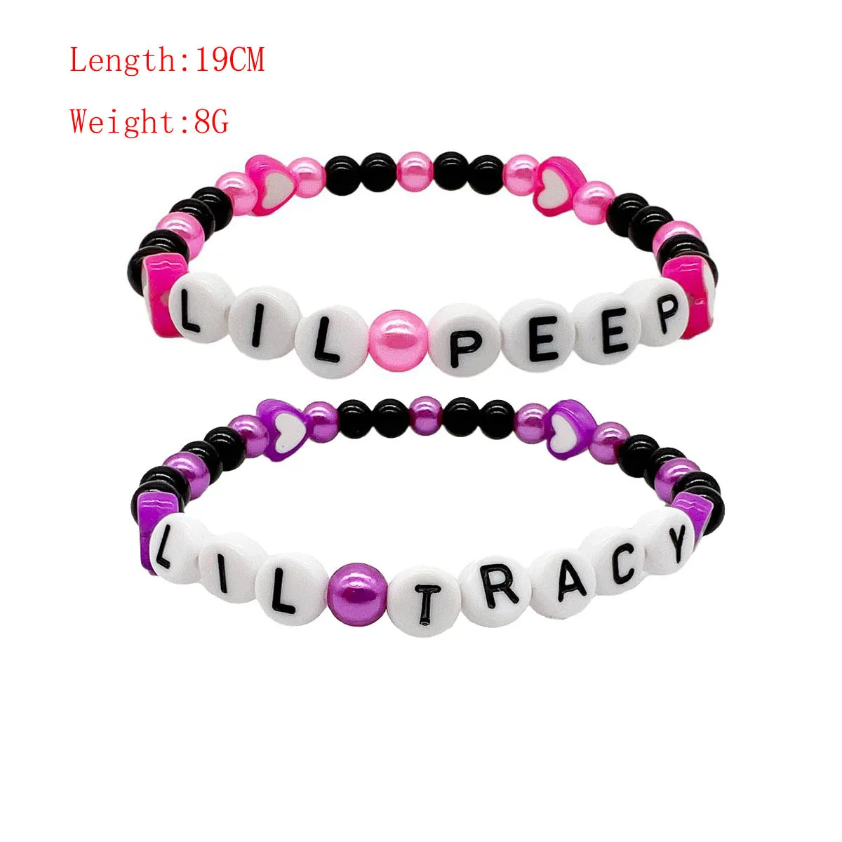 peep and tracy vampire ghost girls bracelets matching bracelets Couple Bracelets for Women Men Halloween Jewelry