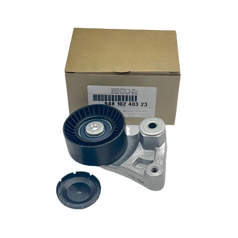 

For Porsche Cayenne Panamera 3.6 3.0 4.8T Drive Belt Tensioner Arm with Roller OEM 94810240323 94810240375 cars accessories