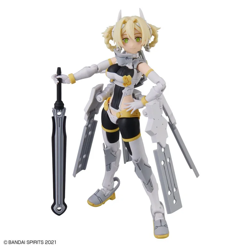 Bandai Original 30MS SIS-F00 ユフィア[カラーA] Action Figure Assembly Model Kit Toys Collectible Gifts For Children