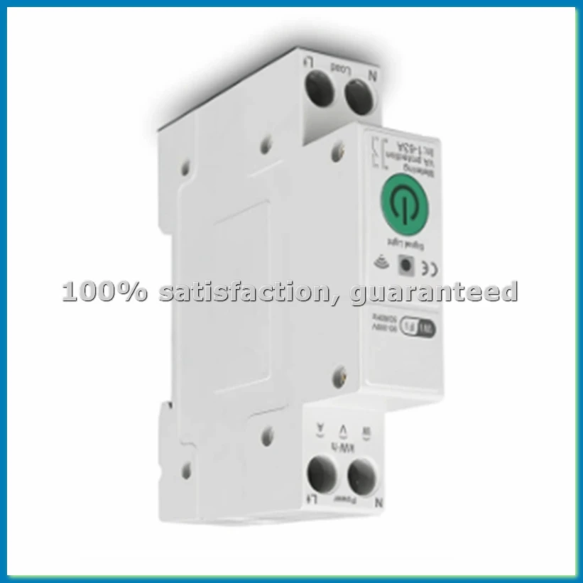 Tuya WiFi Din Rail Smart Circuit Breaker Relay Switch over Under Voltage Protector for Home-ABHG