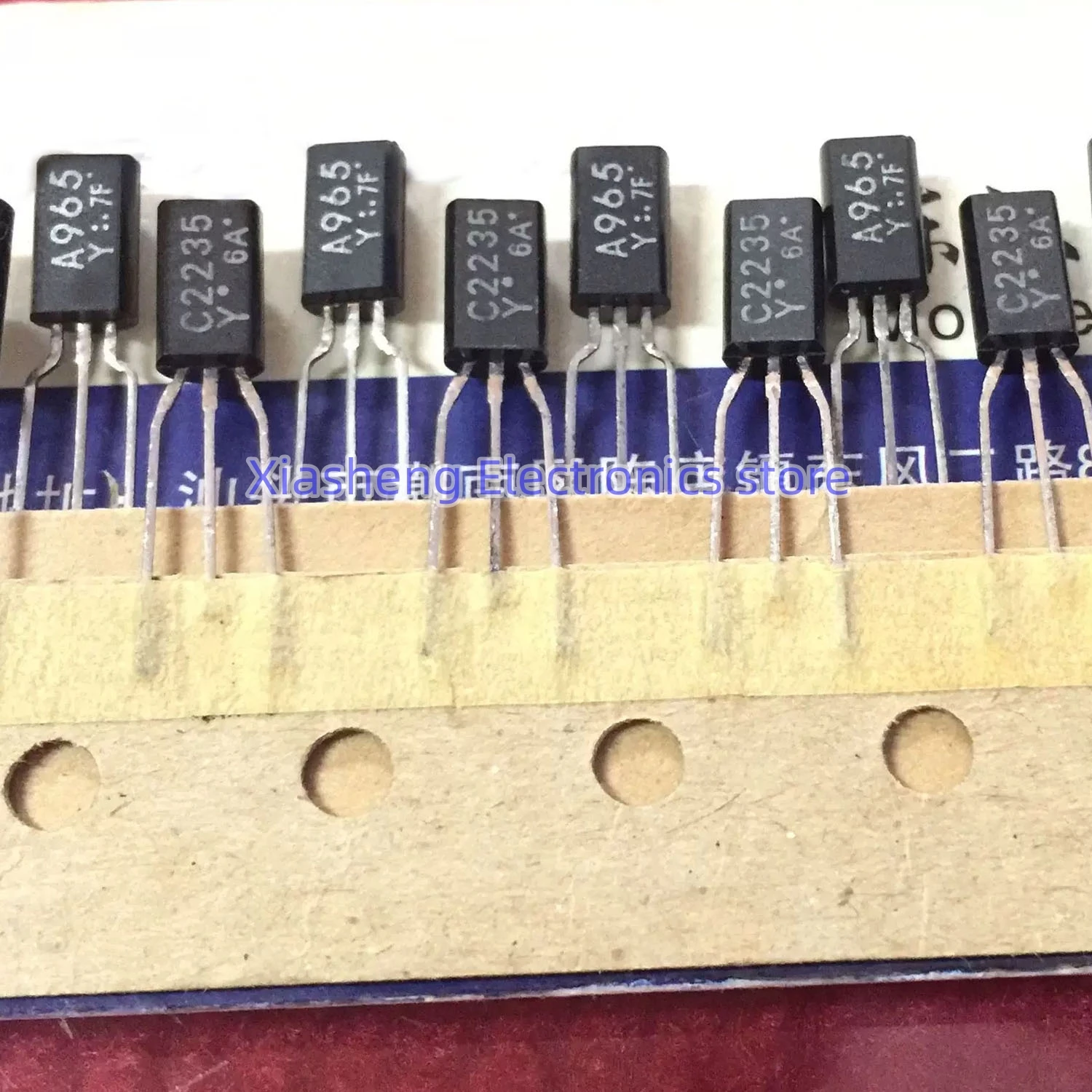 

New Original 10Pairs 2SA965 A965 + 2SC2235 C2235 TO-92 Transistor In Stock Good Quality
