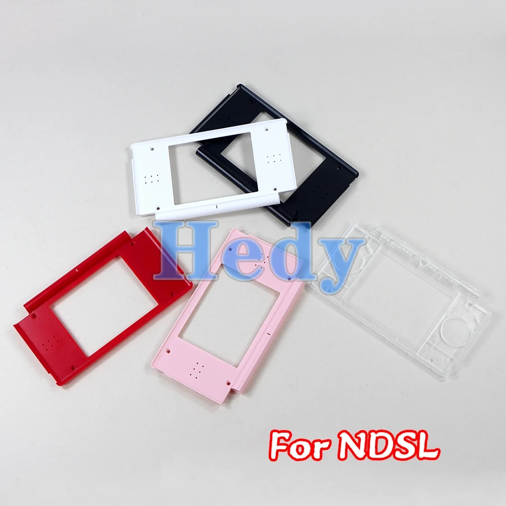 1 Uds carcasa de plástico para consola NDSL para DS Lite botón superior marco de pantalla LCD inferior carcasa carcasa frontal trasera