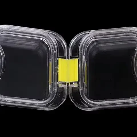 1 Pcs Dental Lab Box With Film Dentist False Tooth Case Plastic Box With Membrane Storage Boxes Denture Teeth Container Case