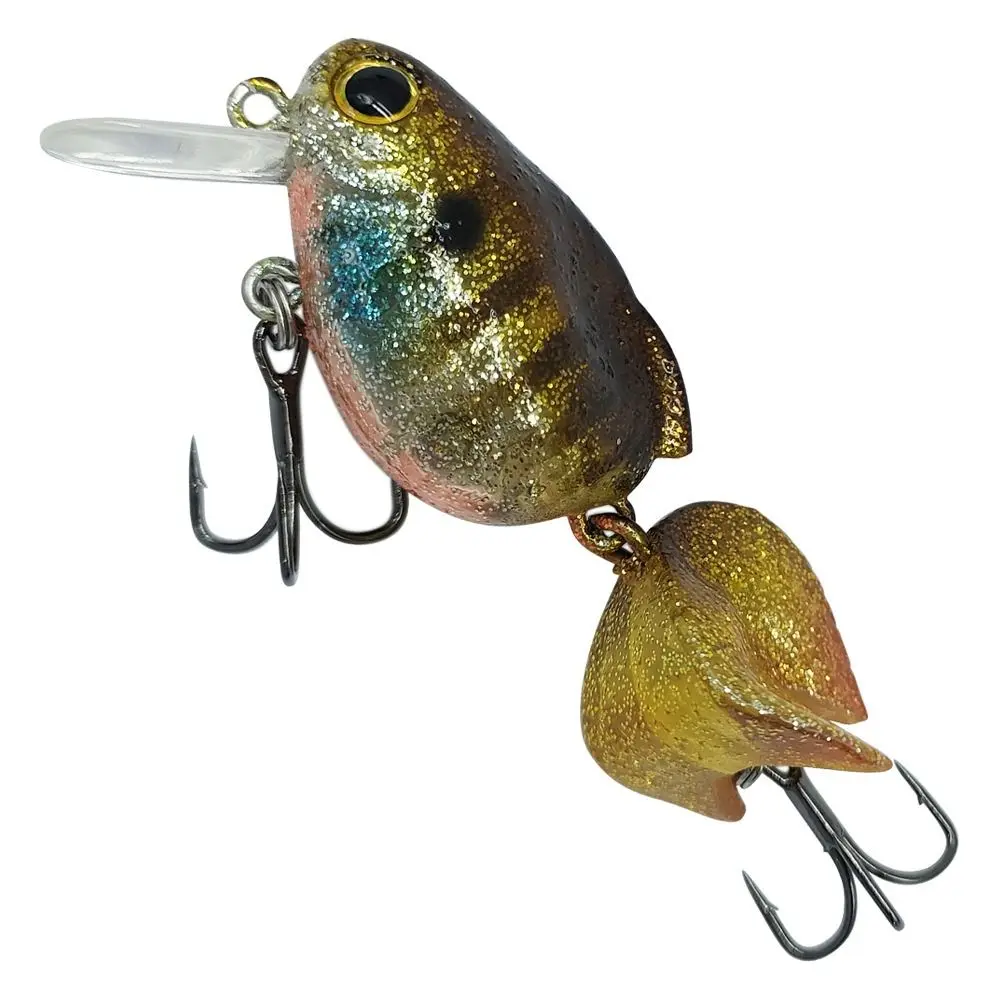 

Goldfish Artificial Goldfish Bait 58mm Stereoscopic Goldfish Floating Fishing Lure Crankbait 3D Eyes Wobblers Wake Bait Lure