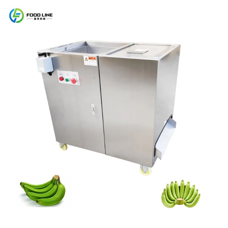 Stainless Blade Banana Plantain Cutter Slicer High Efficiency for Snack Food Factory Custom