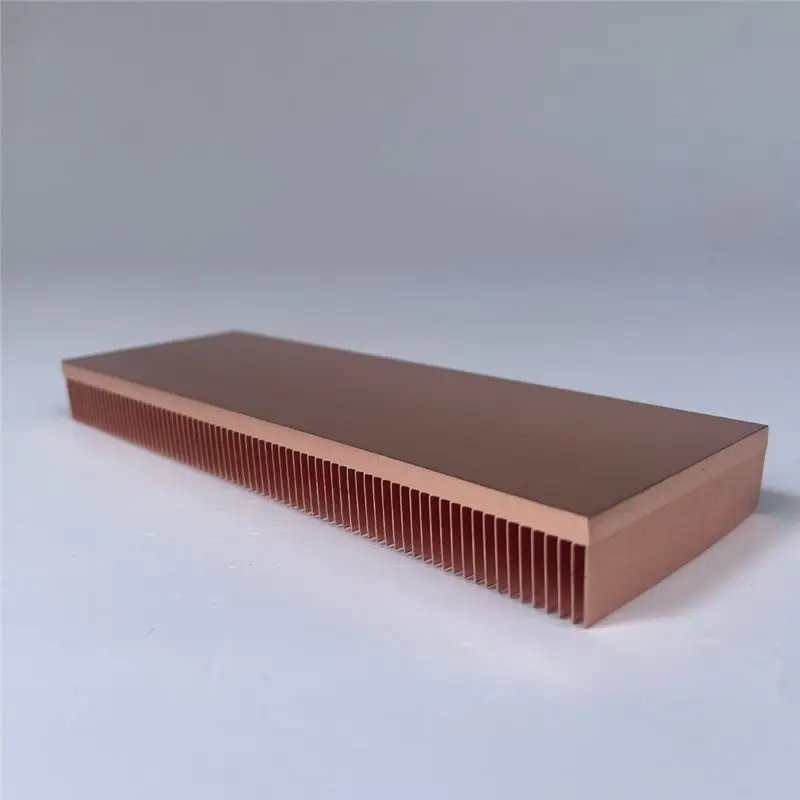 M52K-Heating Sink 150X50x15mm Copper Heatsink Skiving Fin Radiator Cooler For Electronic Chip LED Heat Dissipation