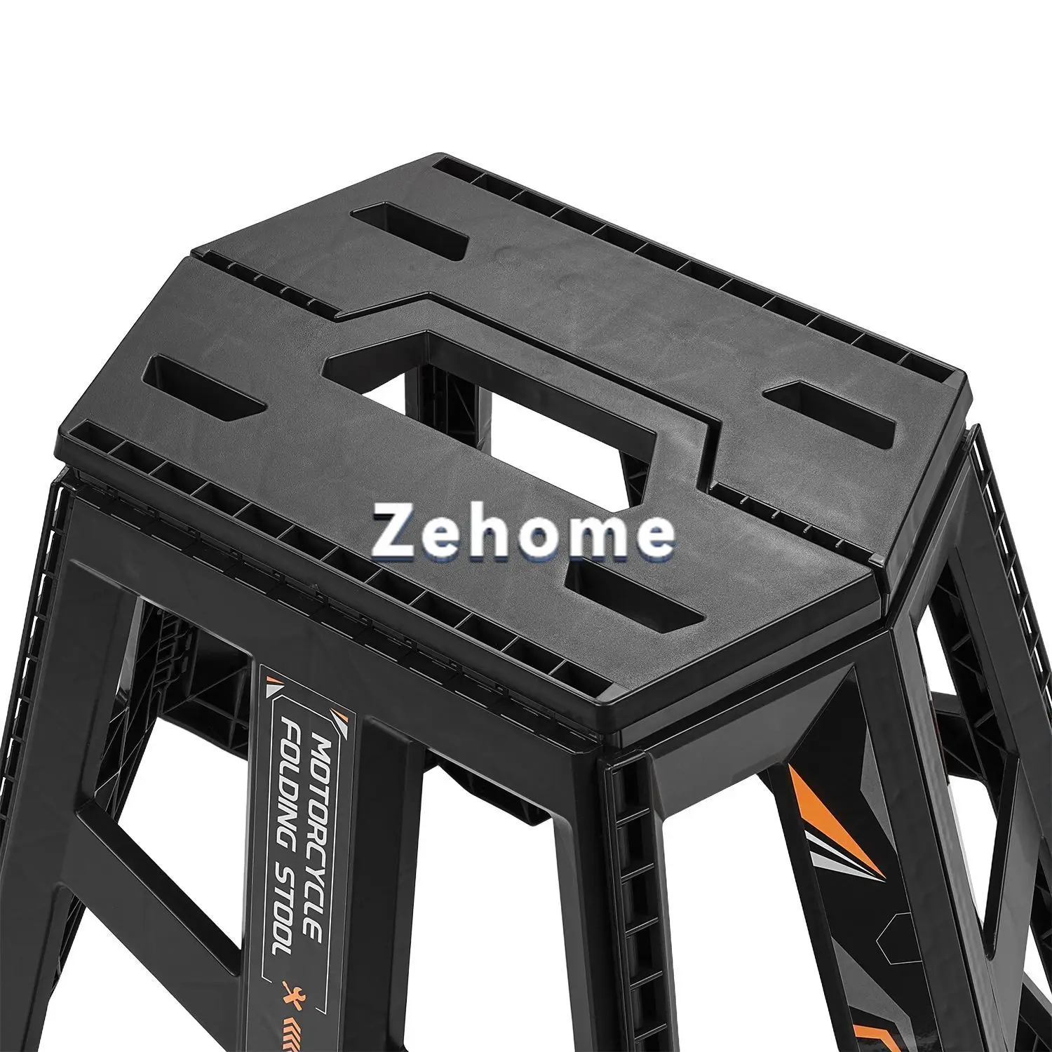 Motorcycle off-road vehicle modification, portable and portable maintenance stool PP display stand, repair stool, car stool,