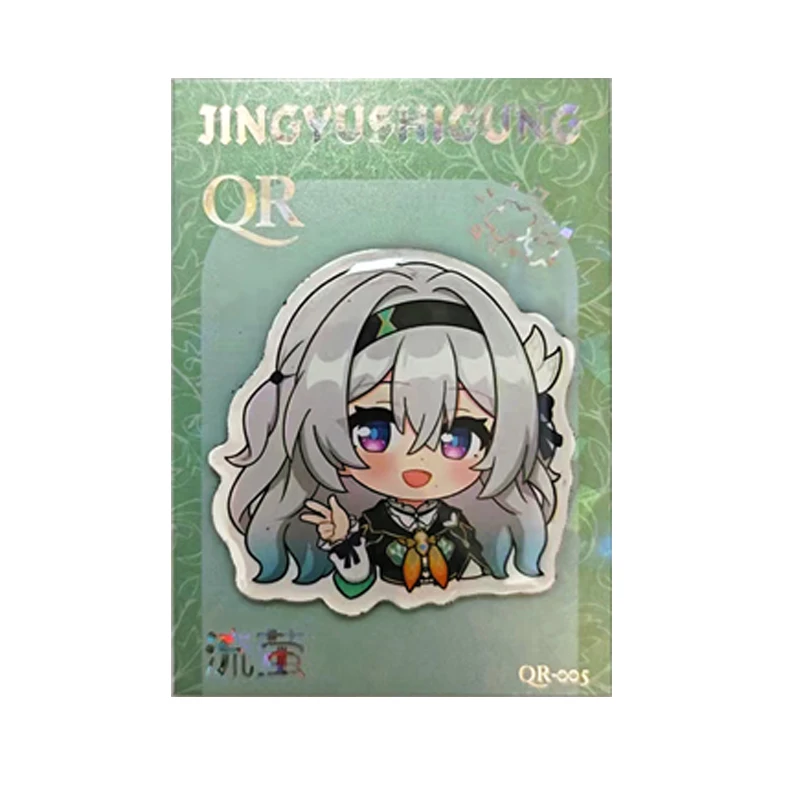 ญี่ปุ่นอะนิเมะเทพธิดา Story Qr Furina Fu Xuan Firefly Rappa มีนาคม 7Th สะสมการ์ดวันเกิดคริสต์มาสของขวัญของเล่นเด็ก