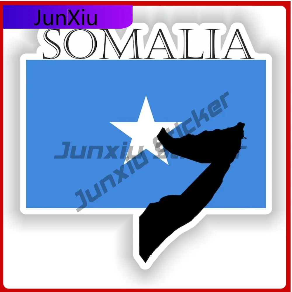 

Somalia Pattern Stylish Car UV Resistant Sticker Decoration Durable Vinyl Cute Laptop Sticker National Unique Waterproof