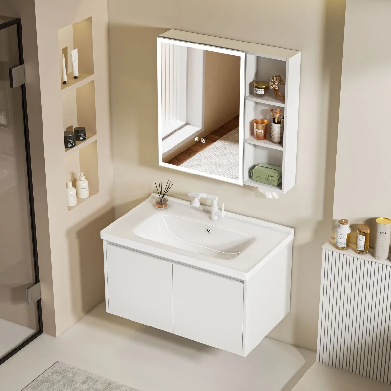 Lavabo moderno, gabinetes De baño, decoración De Hotel, gabinetes De baño interiores, almacenamiento, muebles para el hogar, Gabinete De Baño Lsysg