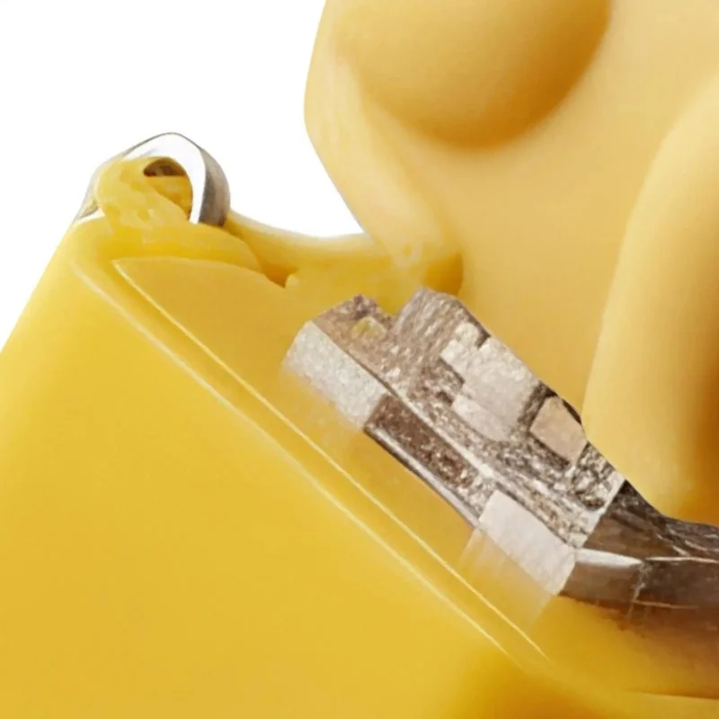 Yellow Chick Frog Keyboard Keychain Electronic Luminous Mechanical Keyboard Keychain Button Pendant Kids view 5