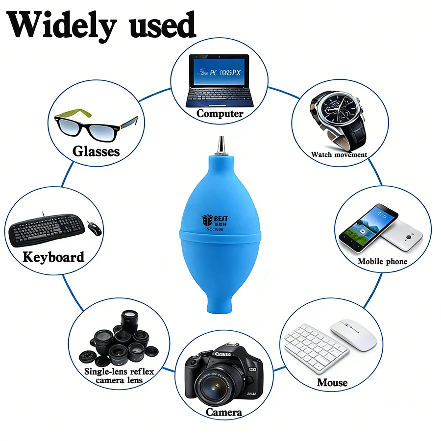 Advanced Silicone Duster Blower for Mobile Computer Camera Blower Electronic Equipment Cleaning