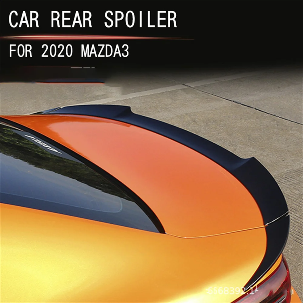 

For the 2020 Mazda 3 Times Enclave Rear Wing Modification Overseas Edition Decorative Sports Non Perforated Accessories