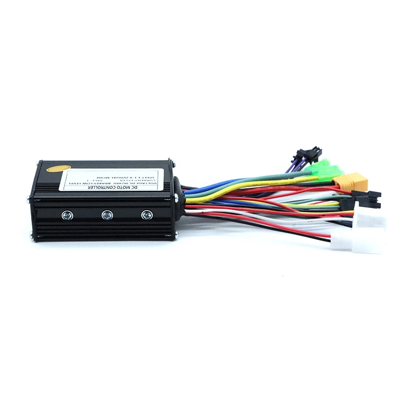 Electric Bicycle Controller 36/48V 6-Tube 17A Sine Wave Controller, Electric Bicycle Spare Parts SM Connector A