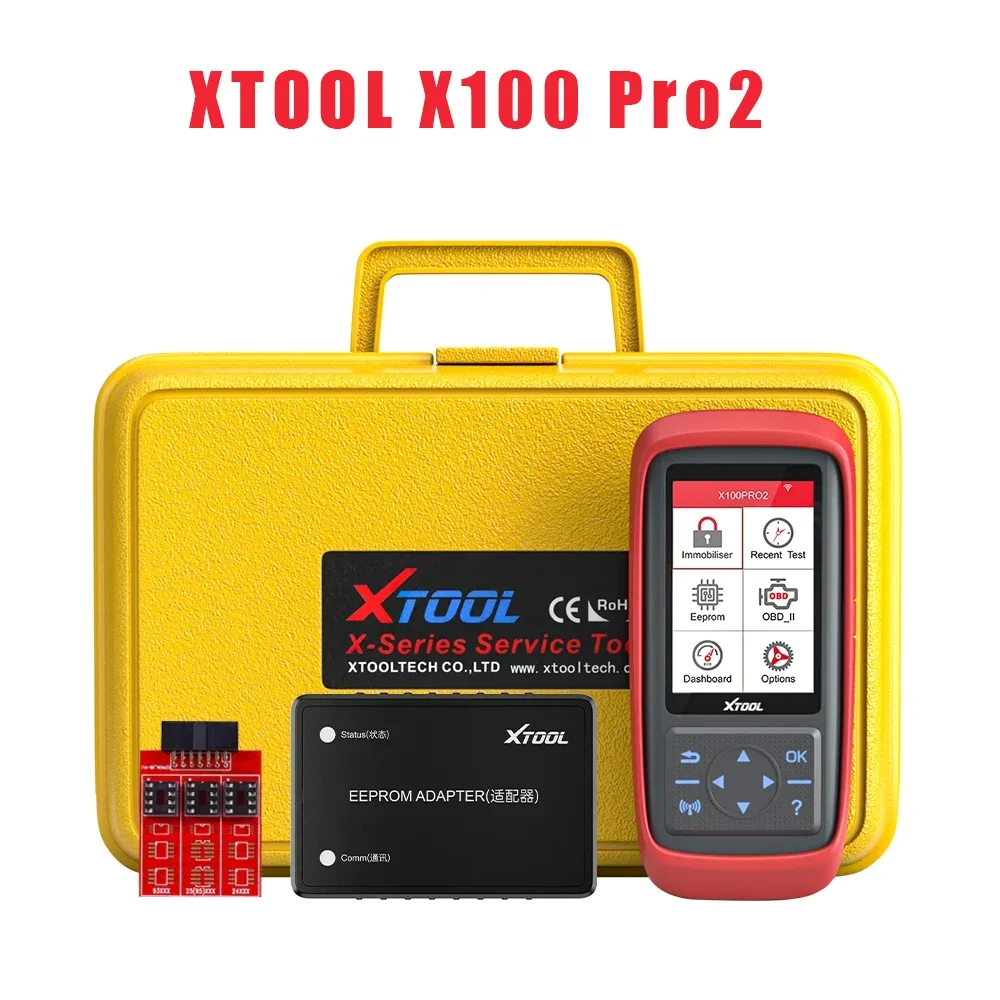 XTOOL X100 Pro2 Professional Car Key Programming Tools With Eeprom Adapter Lifetime Free Update OBD2 Diagnostic Tool Immobilizer