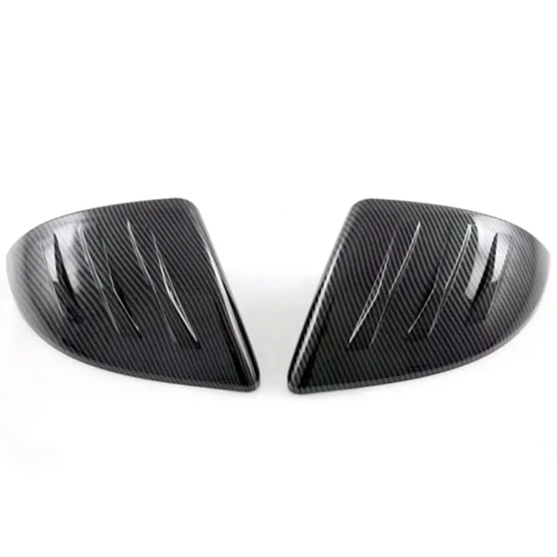 For MG4 EV2022-2024 ABS Car ABS Carbon Fiber Door Side Mirror Trim Rear View Dropship