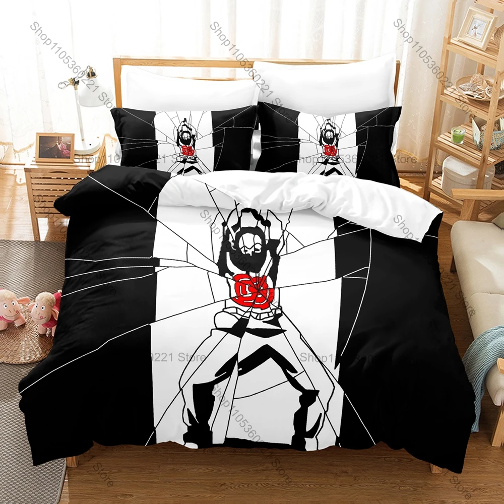 Icon GTO Onizuka Graphic Bedroom Decor Bedding Duvet Cover + 2 Pillowcases Classic Seinen Anime Fan Room Decor