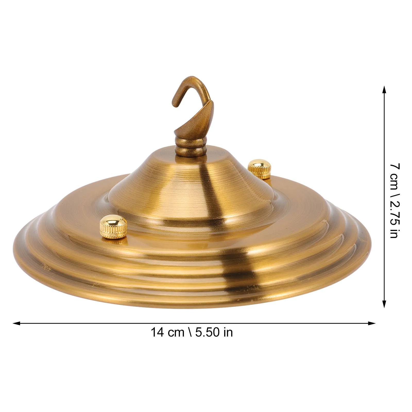 Light Fixture Mounting Plate Chandelier Canopy Kit Sturdy Iron Ceiling Cover Plate Simple Elegant Modern Aesthetic for Living