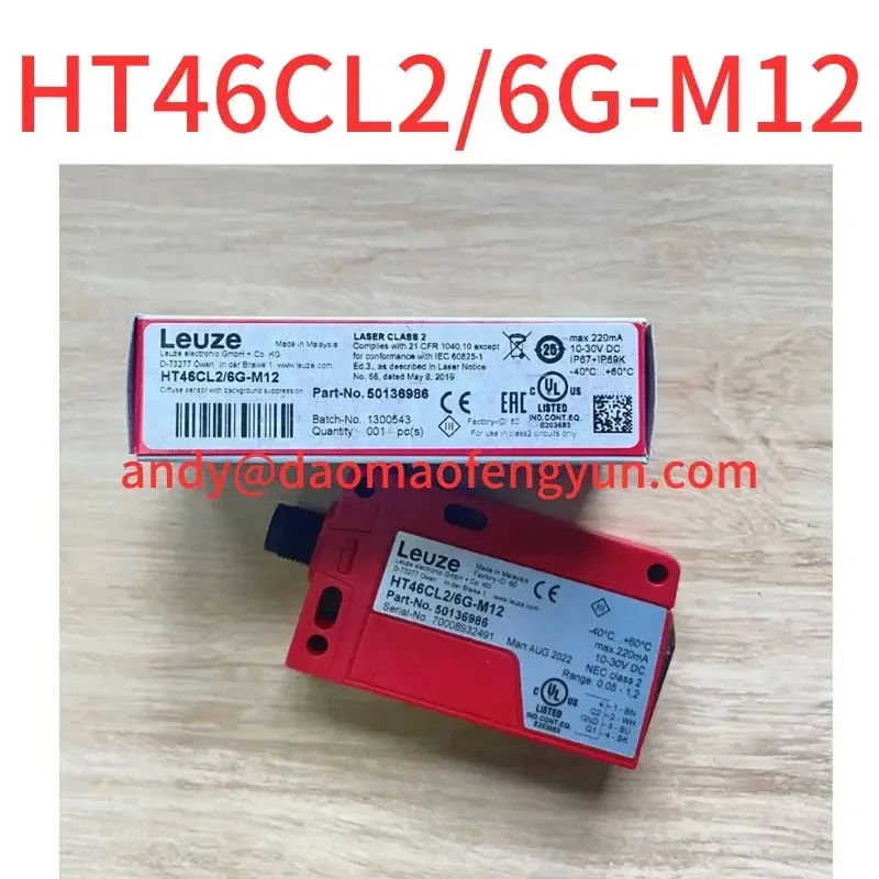 

Brand New HT46CL2/6G-M12 sensor with background suppression 50136986
