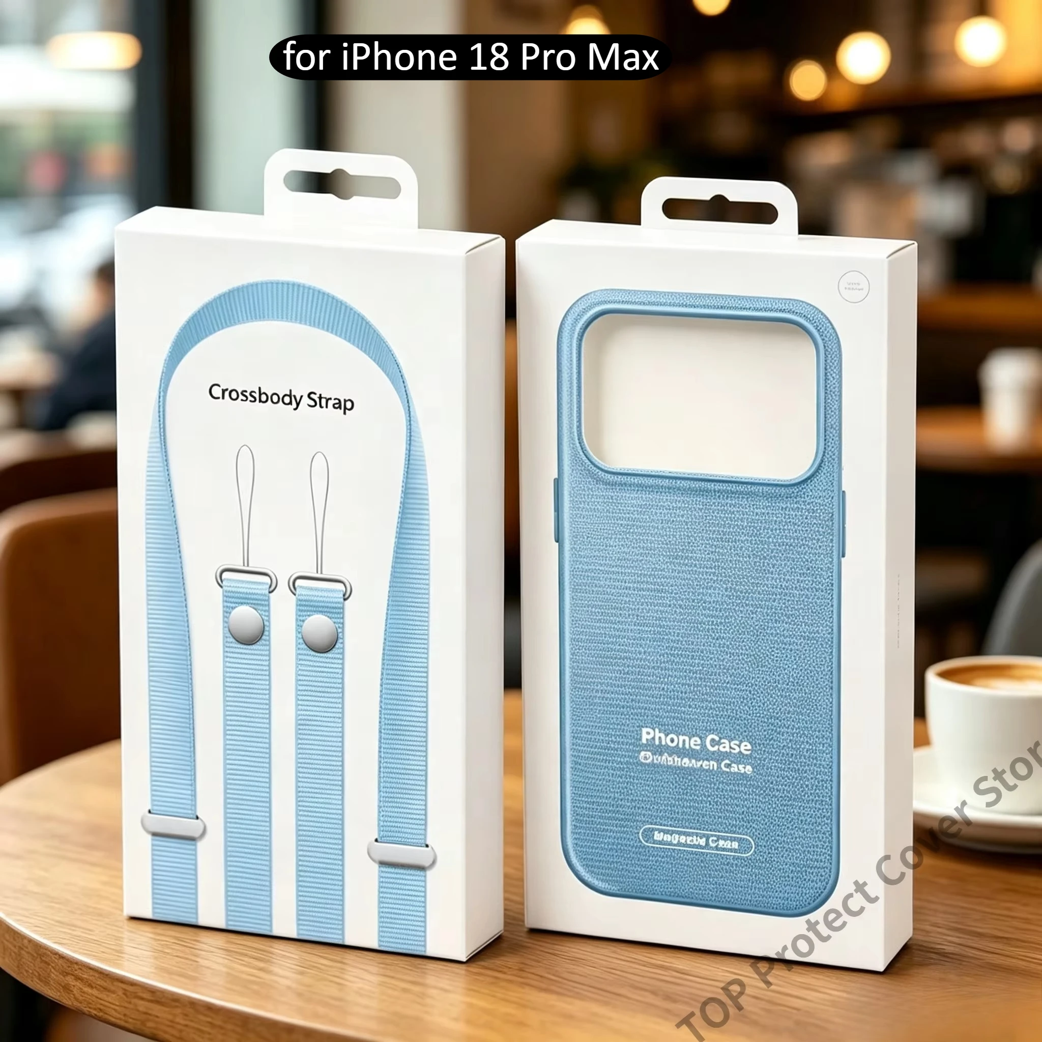 Original Technology Woven Fabric Phone Case For IPhone 18 Pro Max 17 16 15 14 for MagSafe Protect Cover & Woven Crossbody Strap