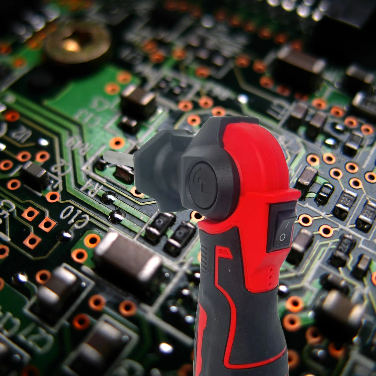 Soldador eléctrico de calentamiento rápido con batería de litio de 12V, dispositivo de soldadura doméstico portátil con herramientas de cargador de batería