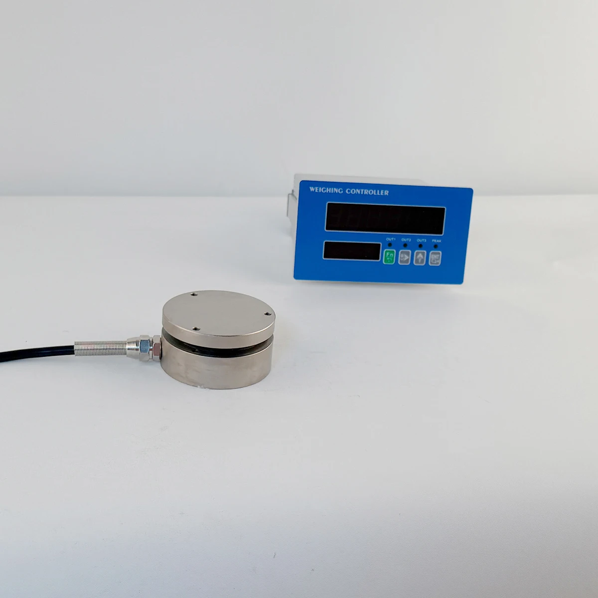 Industrial Load Cell 10kg-5t with Weighing Indicator Display, 3 Relay Outputs, Analog Output, Force Measurement System