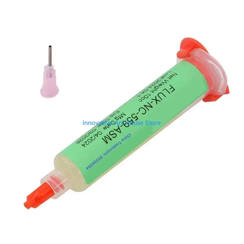 E1PC Not Clean Liquid Soldering Flux Dropper Liquid Solder Flux For Electrical Soldering Aluminium Soldering Socket Repair