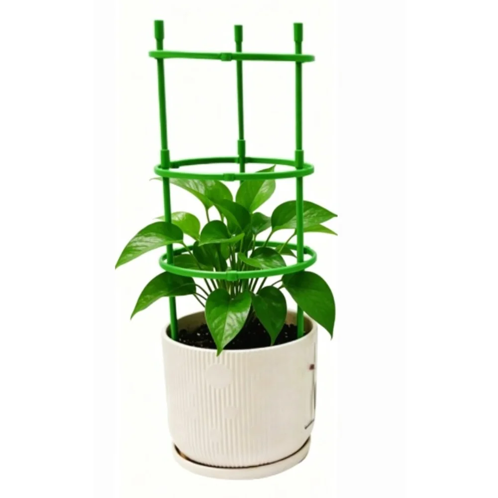 Plastic Modular Flower Stand Support Pole For Indoor Plants Climbing Frame Outdoor Structures And Shade Fence Panels