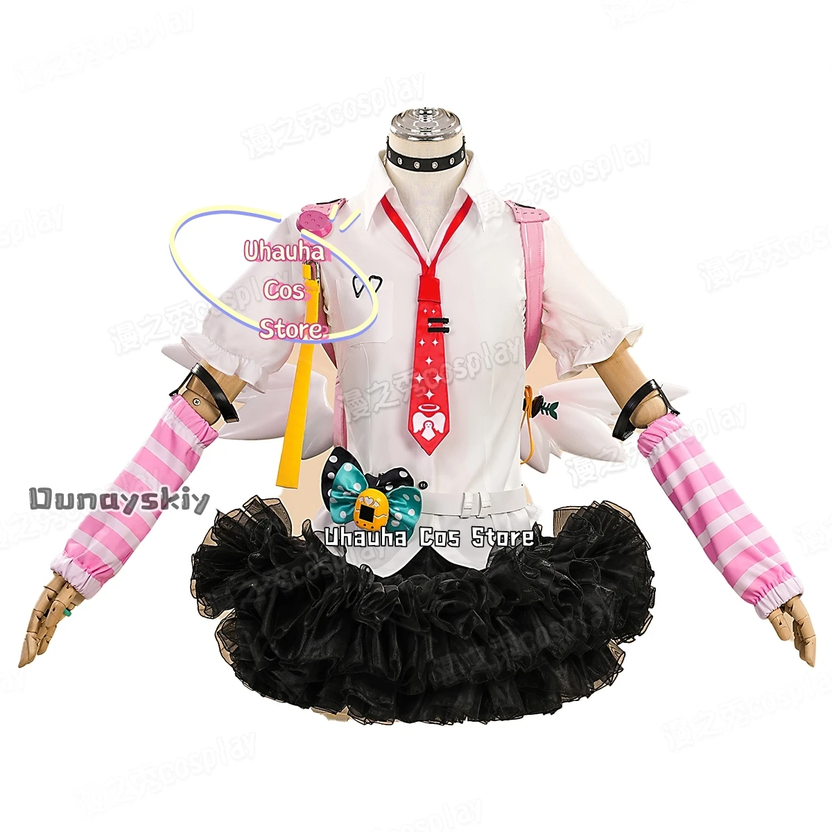 Zenless Zone Zero Chinatsu Remiel Cosplay Costume {Uhauha Cos}Wig Skirt Bag Outfit Halloween Angels of Delusion Disguise
