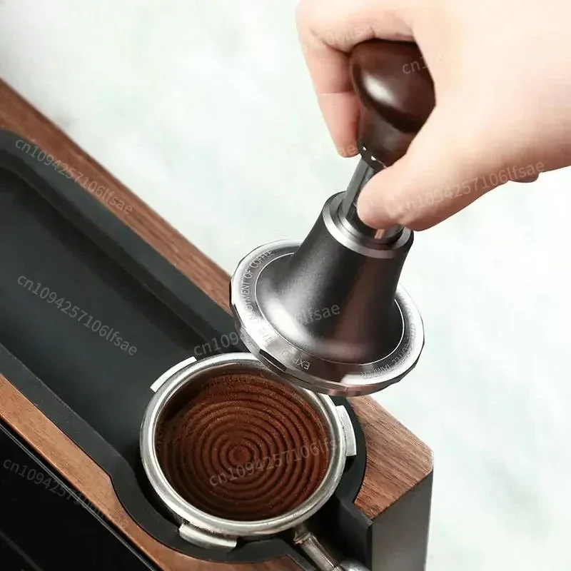 

NEW Coffee Tamper Stainless Steel Coffee Powder Press Espresso Machine Tool Cloth Powder Leveler Tool Powder Hammer