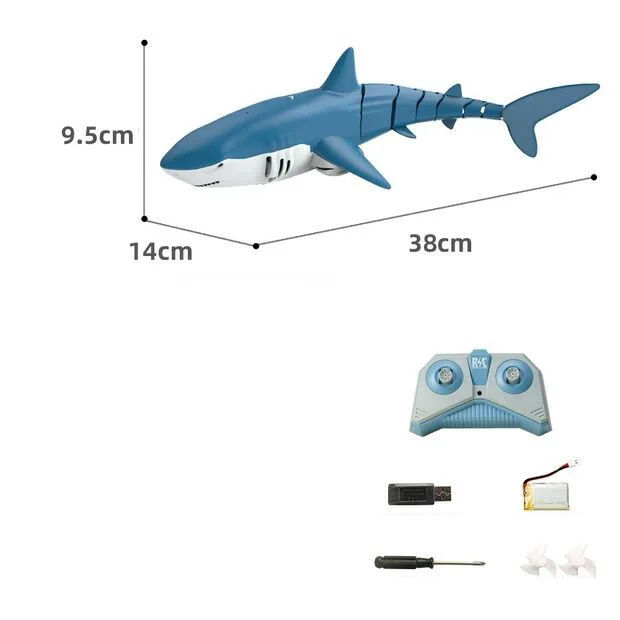 Requin Télécommandé 2.4GHz Rechargeable Étanche Radiocommandé | Requin Radiocommandé pour baignoire salle de bains 6 ans et plus garçons filles Requin Télécommandé 2.4GHz Rechargeable Étanche Radiocommandé | Requin Radiocommandé pour baignoire salle de bains 6 ans et plus garçons filles