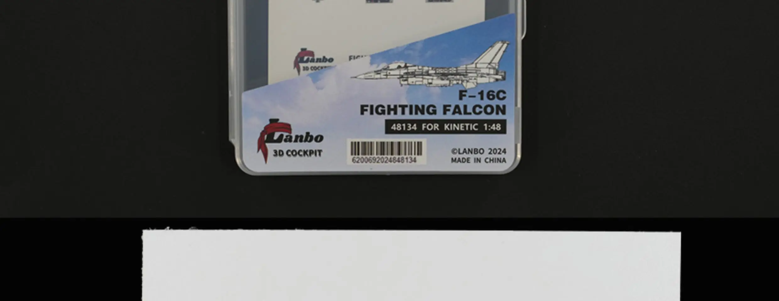 Lanbo ثلاثية الأبعاد لون قمرة القيادة أداة LA-48134 F-16C مقاتلة ل KINETIC أطقم منمذجة 1/48