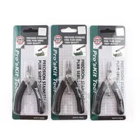 Pro'sKit 1PK-501A/C/E Precision Portable Pliers Stainless Steel Plier Tools Mini Long Nose Plier Practical Needle-Nose Pliers