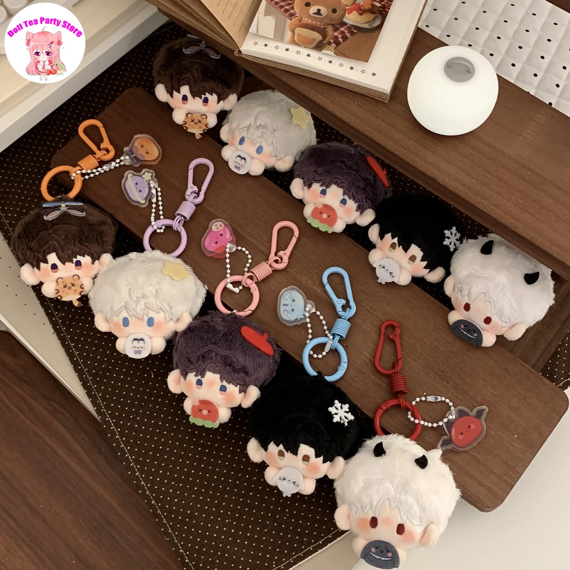 Game 10CM Pendant Love and Deepspace Rafayel Xavier Sylus Caleb Zayne Plush Hug Dango Cotton Doll Toy Anime Figures Plushie Gift