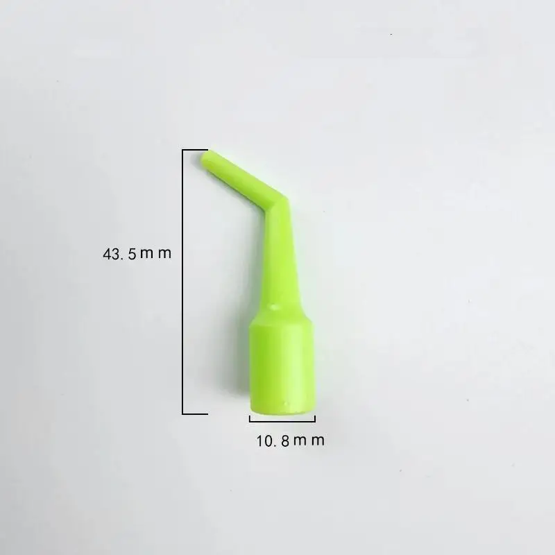 10Pcs Dentistry Disposable Suction Tip Conversion Head Bend Pipe High Temperature Resistance Disinfect Oral Cavity Surgery Straw
