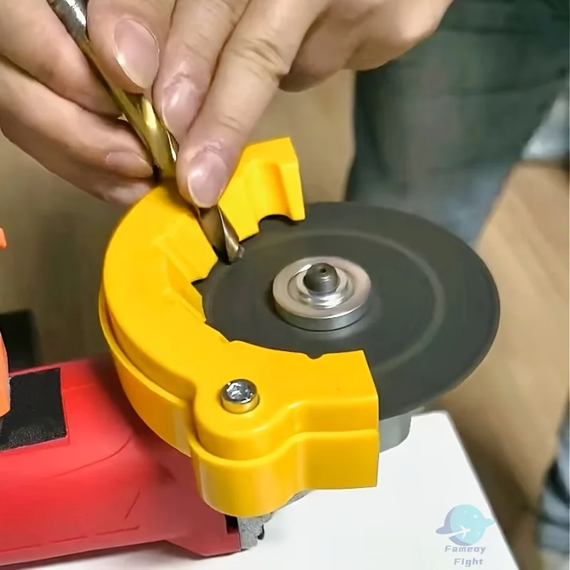 

1 шт. Точилка для сверл! Аксессуары для металлических угловых шлифовальных машин, ручное управление, не требуют электричества, прочная конструкция.