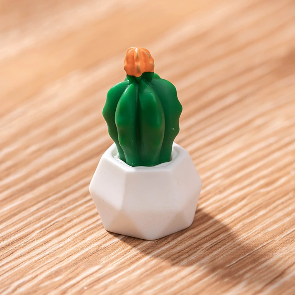 

8pcs Artificial Bonsai Decor Resin Miniature Plants For Desk Home Garden Decoration Dollhouse Accessories Indoor Outdoor Mini